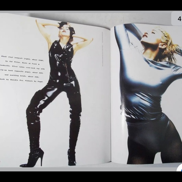 Vintage Harper's Bazaar Magazine June 1990 Madonna - Picture 4 of 4